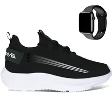 TENIS MASCULINO ACADEMIA CAMINHADA TREINO ADAPTION KIEV COM RELÓGIO DIGITAL