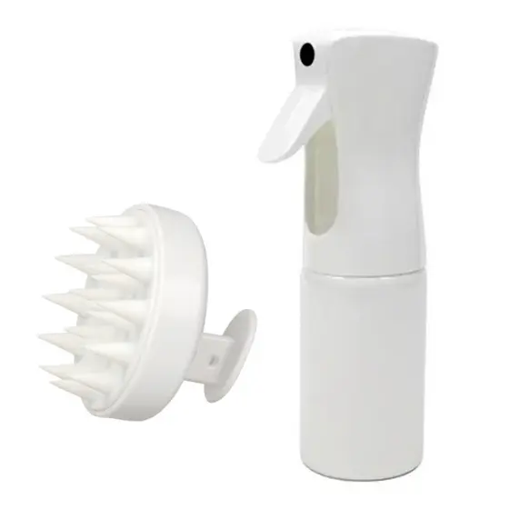 Kit Spray Borrifador e Massageador Cabelos