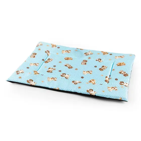 Cama para cachorro gato Colchonete Pet 45cmx65cm Fundo Impermeável Casinha Caixa de Transporte