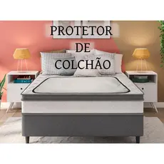 Protetor Geriátrico Lavável p/ Colchão – Impermeável, Alta Absorção, Conforto p/ Idosos