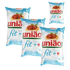 Adoçante De Mesa Acuçar Fit União 500g Kit C/ 5 Unidades