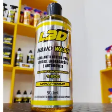 Shampoo Automotivo Nano Wash L3D 500ml Rende Ate 50 Carros