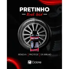 Pretinho duraçao prolongada Pneu Automotivo BlackGold Ciclone 250 ml