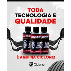 KIT 6 UN LIMPA PNEU PRETINHO BLACK GOLD 250ML ENVIO IMEDIATO