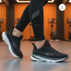 Tênis Feminino Vili Fusion Esportivo Masculino Academia 232G Preto