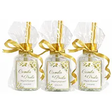 50 Lembrancinha Personalizadas Difusor Mini Aromatizador de Ambiente Chá de bebe, Nascimento Casamento Aniversário festa