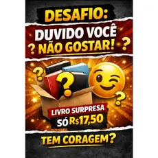Livro Surpresa Literatura Romance/Fantasia/Ficção 📚  Promoção Livro para Leitura / Promocao Limitada