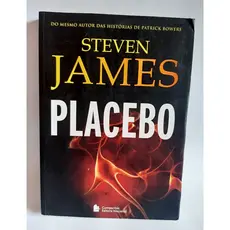 Livro Placebo / Steven James / Livro Grande
