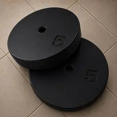 Anilha de 5kg (duas unidades) - Musculação, Academia, treino em casa, fitness