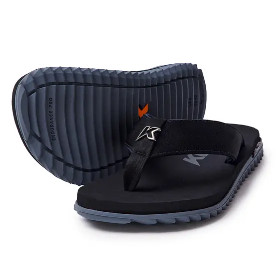 Sandália Chinelo Kenner Kivah DLK Preto Com Cinza Original