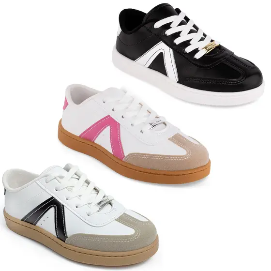 Tênis Molekinha Infantil Casual Menina Sneaker Fashion 2574