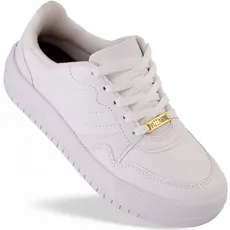 Tênis Vizzano Casual Feminino Conforto Original 1389 Branco