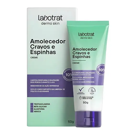 Creme Amolecedor de Cravos e Espinhas Labotrat 50g