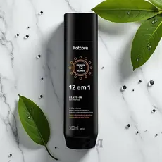 Leave-in Fattore 12 em 1 300ml – pH 3,5, Proteção Térmica & Brilho Espelhado