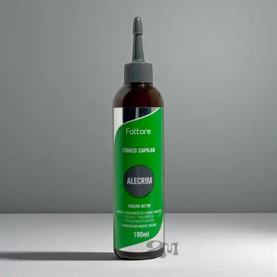 Tônico Capilar de Alecrim Fattore 100ml – Crescimento, Detox e Anti-Queda