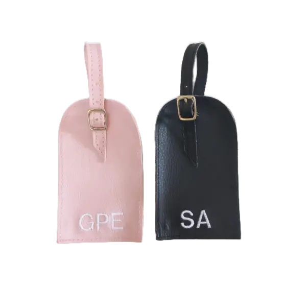 Tag Mala Personalizada Bordada Identificador de Bagagem Viagem