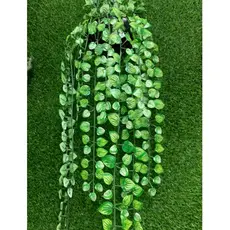 Planta pendente artificial pendurada para parede / decoração de ambientes/completo com planta e vaso/ cachepô