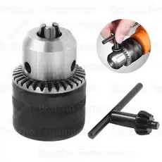 Mandril Para Furadeira 3/8 Rosca 24unf Com Chave Universal