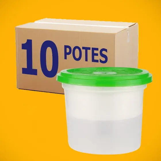 Pote Anti Mofo 10  Cloreto De Calcio Tampa Verde Oferta