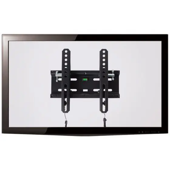 HD 599 S Suporte com Inclinação para TV LCD/LED de 10" a 42" Suporte com inclinação de até 12°. Possui trava de segurança.Distância da parede: 52mm.