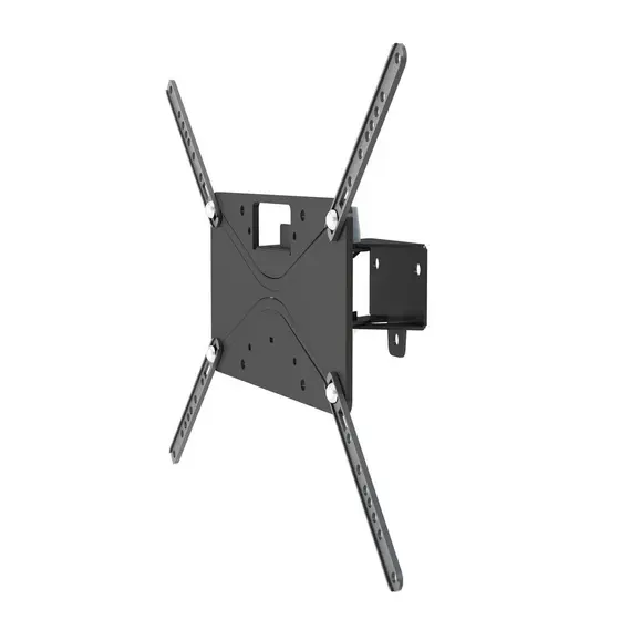 Suporte articulado com inclinação. Possui três níveis de inclinação que vão de 0° a 15°. Instalação simples e trava de segurança. Distância da parede: 85mm.STPA 600 Suporte De Tv Philips Articulado 26 32 39 40 42 43 49 50 55