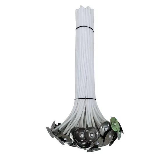20UNS Pavio Velas Decorativas Artesanais Perfumadas Algodão fino 2mm 17CM  Altura Parafinado B2030