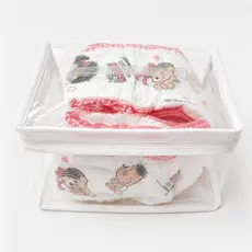 1 Unidade Nécessaire Transparente Organizador Bolsa Mala Saída Maternidade Troca e Fralda bebe