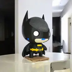 Suporte Alexa Echo Dot 4 ou Echo Dot 5 Batman - Escultura, Presente, decoração, música, som Amazon