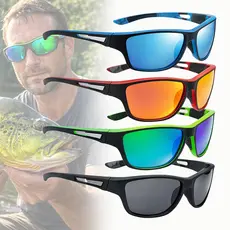 Kit 4 Óculos Esportivos Pescaria Trilhas Corrida Ciclismo