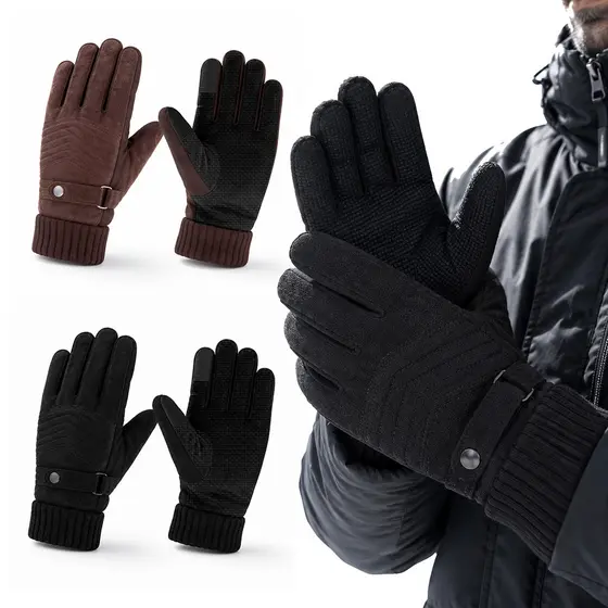 Luva Inverno Frio Intenso Térmica Antiderrapante Quente