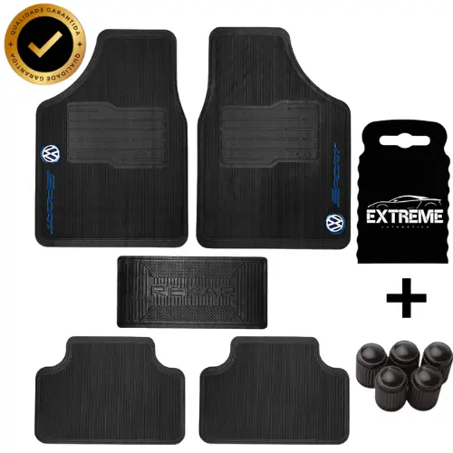 Tapete De Carro Volkswagen + Lixeira Automotiva