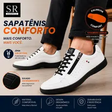 Sapatenis Tenis Masculino Calce Facil Barato Preço de Fabrica