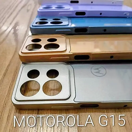 CAPA CASE CAPINHA PREMIUM P/MOTOROLA G15 INTERIOR AVELUDADO AG-GLASS PHONE CASE LUXO ELEGANTE MODA