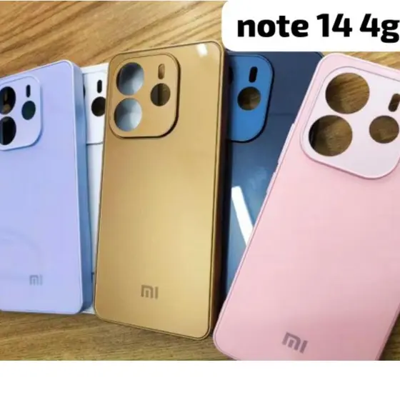 CAPA CASE CAPINHA ACRILICA XIAOMI P/REDMI NOTE 14 4g AVELUDADA MODA LUXO PREMIUM SOISTCADO