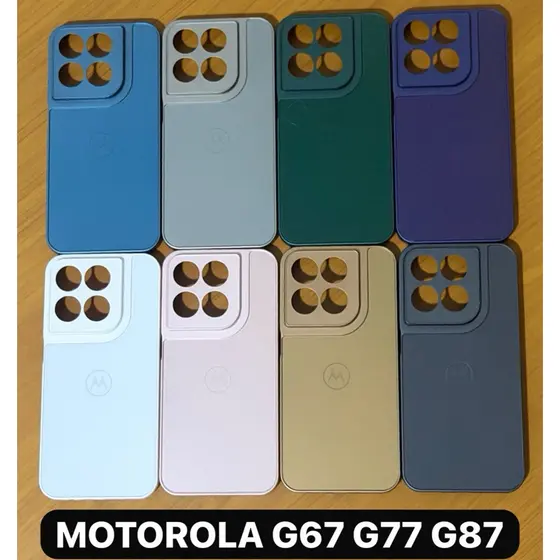 CAPA CASE CAPINHA PREMIUM P/MOTOROLA G67 G77 G87 LUXO  SOFISTICAÇÃO AVELUDADO ELEGANTE MODA