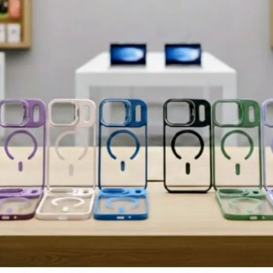 CAPA MAGNÉTICA CAPINHA PARA IPHONE 17 PRO MAX COM MEGA-SAFE + LENTE DE CAMERA LUXO MAIS SOFISTICAÇÃO