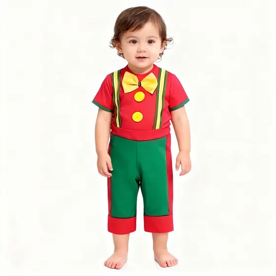 Fantasia Palhaço Patata Infantil