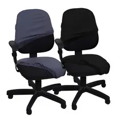 Kit 2 Capas Cadeira Escritório Presidente Giratória Protetor