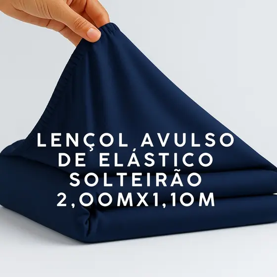 Lençol Avulso Solteirão King Box com Elástico Especial Micropercal 400 Fios