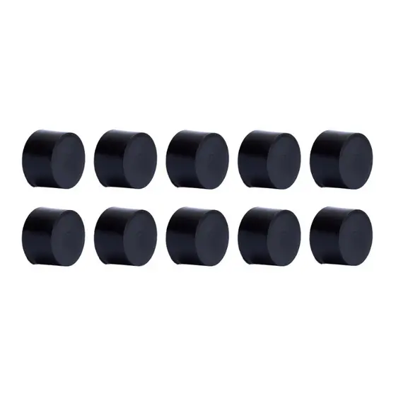 Conjunto 24 Peças Ponteira Protetora Pe De Cadeira Tubular 3,1cm