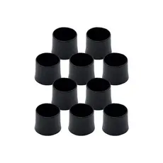 16 Pçs Ponteira Protetora Pé De Cadeira 1" Polegada 25mm 2,5cm Pvc