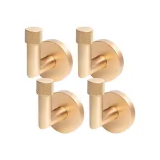 4x Cabides de Metal Para Closet e Banheiro Toalha Roupa Bolsas