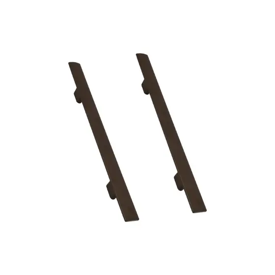 2 Puxadores Abs Alça Para Armario Lavanderia Cozinha 160mm