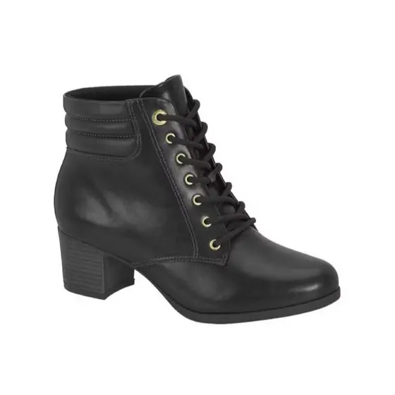 Bota Coturno Feminino Salto baixo Modare Ultraconforto Original 7072.103