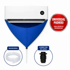 Bolsa Coletora Limpeza Ar Condicionado Kit Capa de Limpeza Limpador Ferramenta de Lavagem Ar Condicionado Slipt