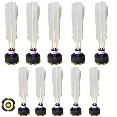 Kit Petecas Oficial Refletiva Tradicional Super Profissional Sakisteca Nova Peteca p/ jogos noturnos