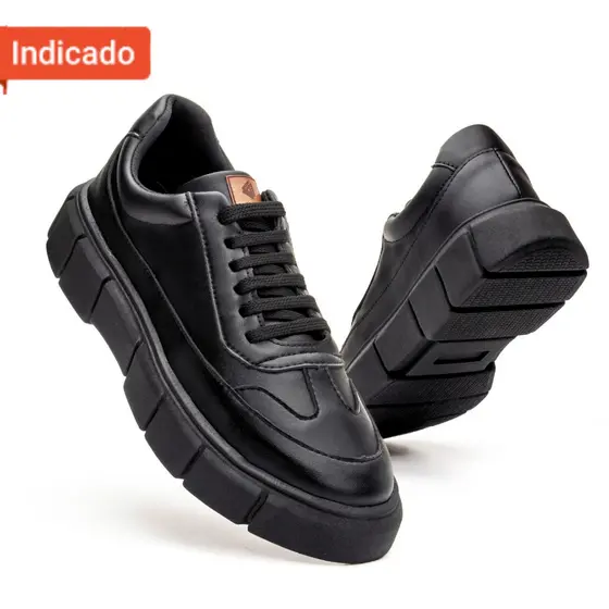Tenis Oversized  Melburk Sneaker Masculino Casual Sola Alta Estilo Plataforma Block