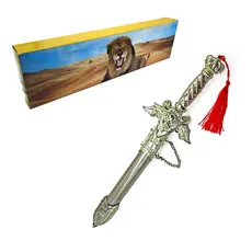 Adaga Punhal Medieval Leão nórdico Decoração Caixa Presente