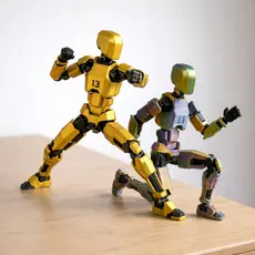Boneco Articulado Anti Stress  Dummy 13 + 4 Armas sortidas
