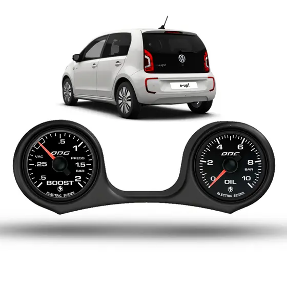 Suporte Manômetro 2 X 52mm Up Tsi Pressão Turbo Wideband